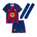 Barcelona Pau Cubarsi #5 Domáci Detský futbalový dres 2025-26 Krátky Rukáv (+ trenírky)